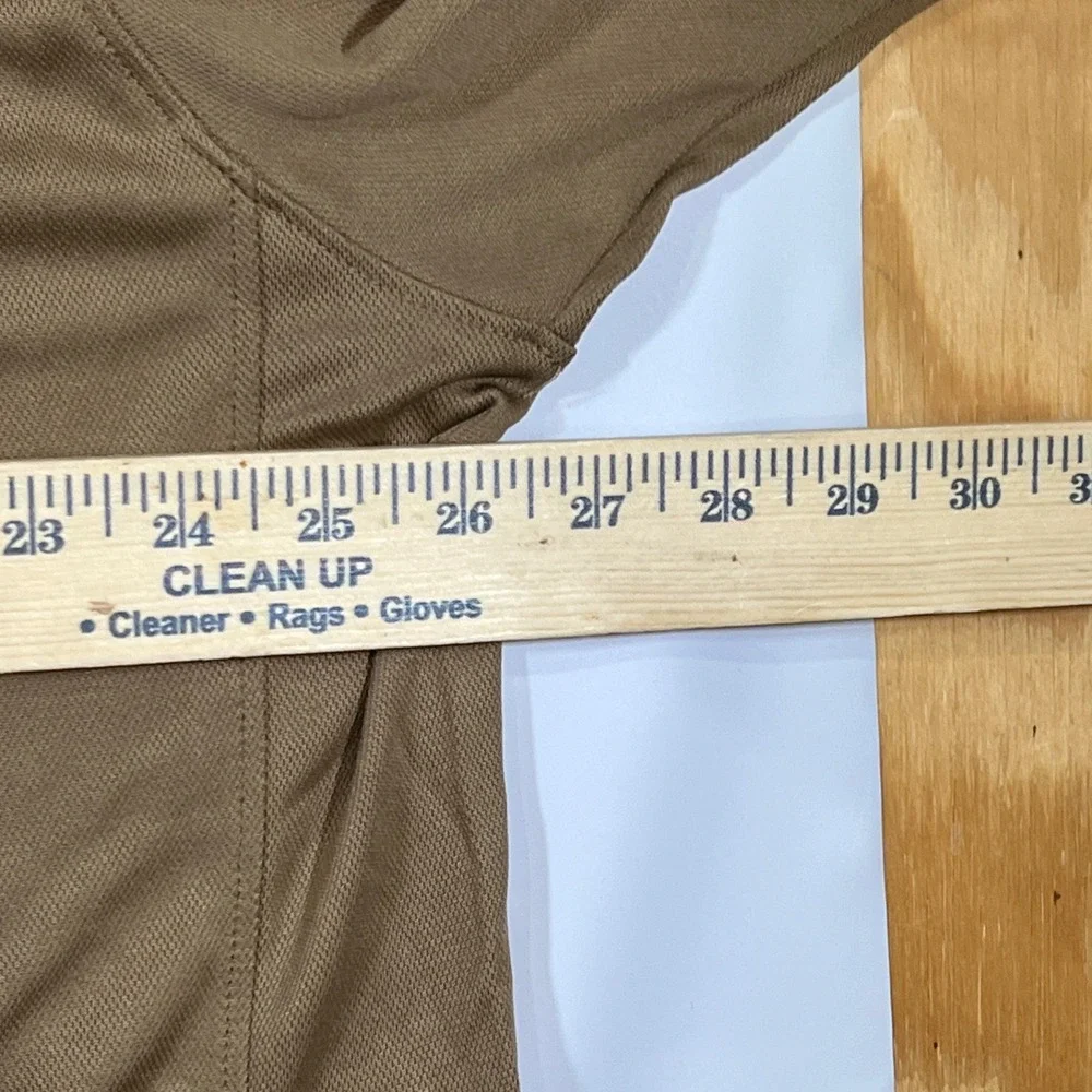 MAGCOMSEN Tactical Polo Shirt Mens 2XL Tan NWT Moisture Wicking Gorpcore Utility